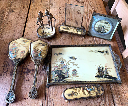 Vintage art deco chinoiserie - vintage,