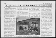 1909 *  LONDON Exhibition Libertys Tudor  Irish Carpets    (76)