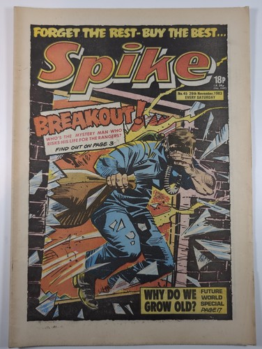 Spike comic issue 45 nov - comic,