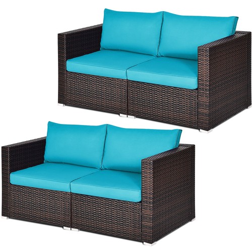 4pcs rattan corner - 4pcs,