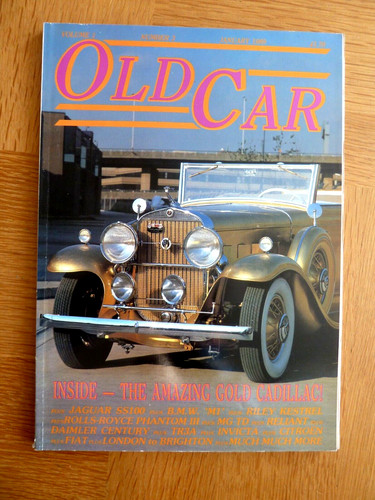 Old car magazine - car, january