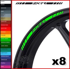 8 x ZX7R Wheel Rim Decals