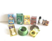 PET   DOG  ACCESSORIES  DOLLS HOUSE MINIATURE