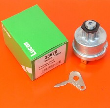 Lucas Tractor Plant Ignition Switch 128SA Massey Ferguson 30 275 Case JCB 35670