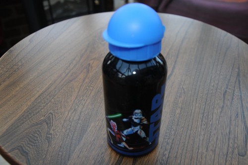 Star wars ali bottle black - star,