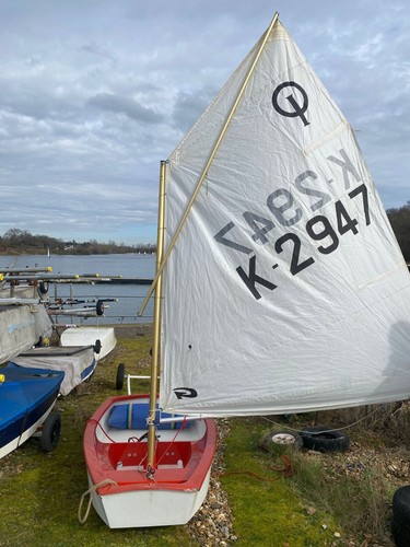 Optimist sailing dinghy - ,, good