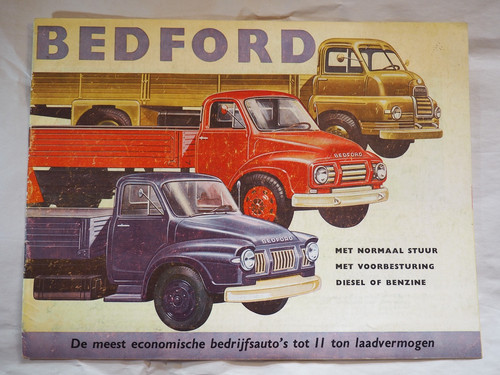 Bedford trucks brochure - bedford, 1958