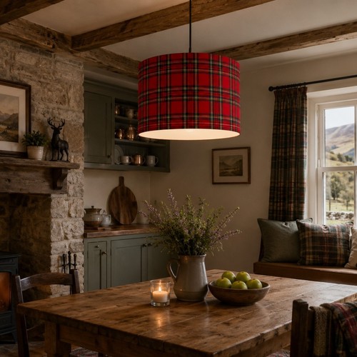 New handmade lampshade - new,
