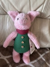 Disney Store Piglet Christopher Robin Plush
