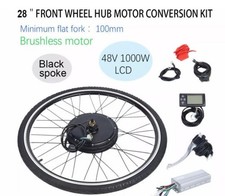 28in  Bicycle DIY Conversion Kits  Front Wheel Hub Motor