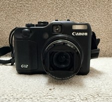 Canon PowerShot G12 Digital Camera – 10MP, 5x Optical Zoom, Vari-Angle LCD, RAW