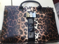 LYDC London Cheeta Print handbag.