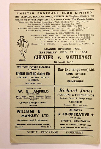 1963 1964 chester v - 1963,