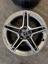 1 X OEM Mercedes-Benz W205 C-Class 18” AMG Alloy Wheel 8.5J A2054019600 REAR