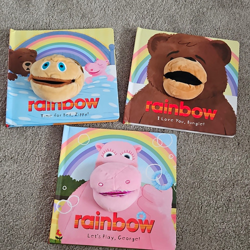 Rainbow interactive finger - rainbow,