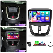 64G Android 15 Car Stereo Radio Carplay For Peugeot 207 2006-2015 GPS NAVI WIFI