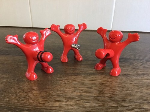 Novelty set red happy man - novelty, 3