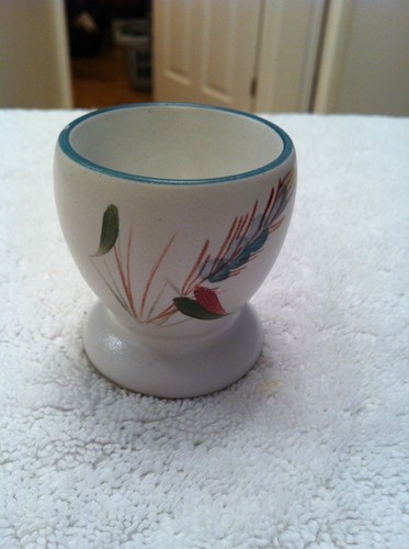 Vintage denby greenwheat egg - denby,