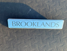 Rolls Royce Bentley Brooklands