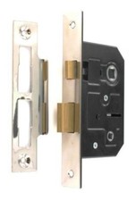 MORTICE BATHROOM LOCK Polished