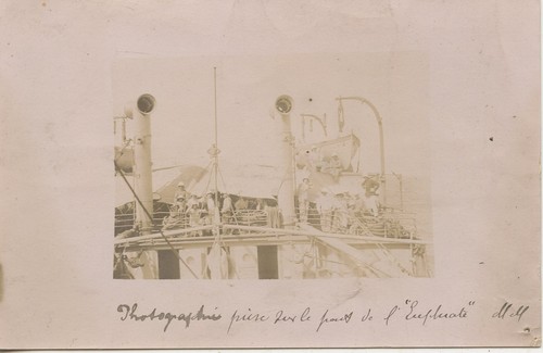 Postcard boat - postcard, /