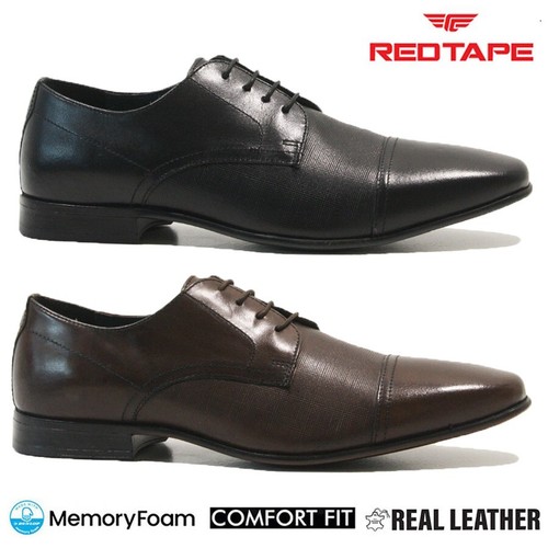 Mens red tape leather shoes - mens,