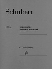 Impromptus And Moments Musicaux Franz Schubert Piano Book [Softco
