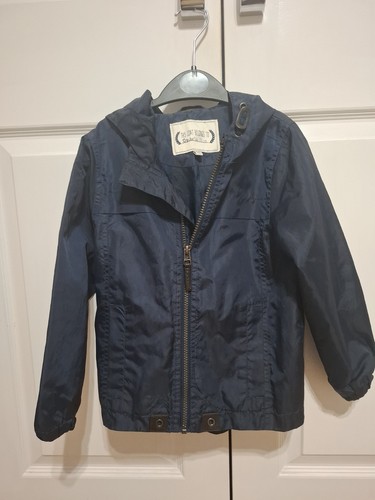 Boys navy blue raincoat - navy,