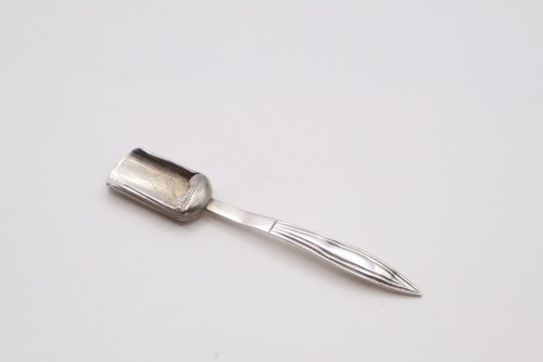 Antique silver dutch salt - antique,