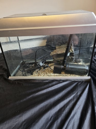 35l glass rectangular - glass, fish