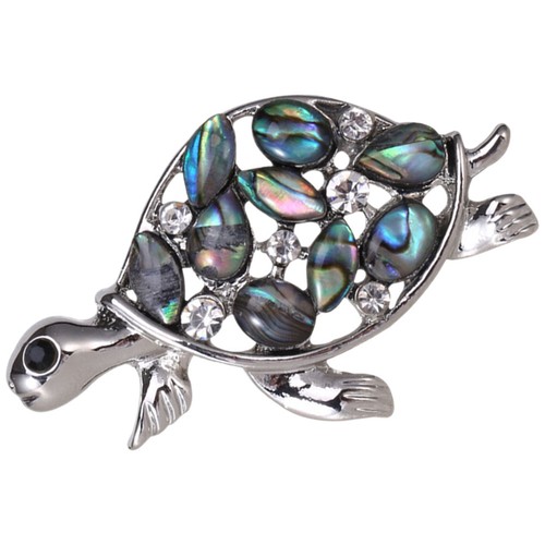 Women turtle brooch - women,
