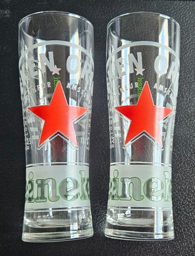 Heineken 10oz beer - 10oz, glasses