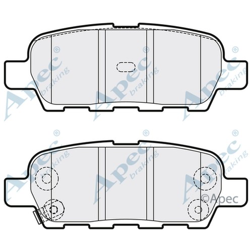 Brake pads set for nissan - set,