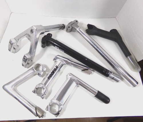 Vintage bike parts seatpost - bike,