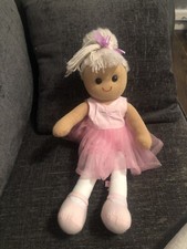 Powell Craft traditional rag doll Ballerina rag doll ballet dancer 40cm