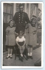POSTCARD FIREMAN ? WW2