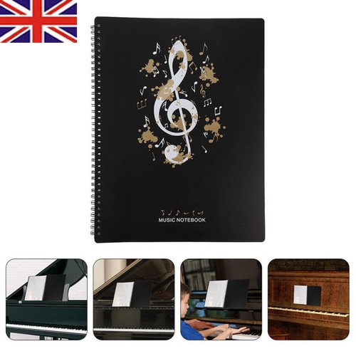 Music folder pages - a4,
