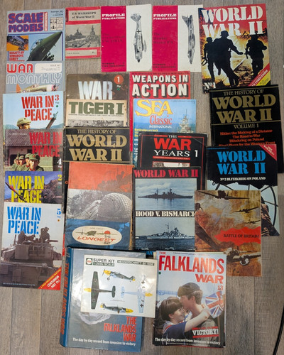 Vintage ww2 military books - ww2,