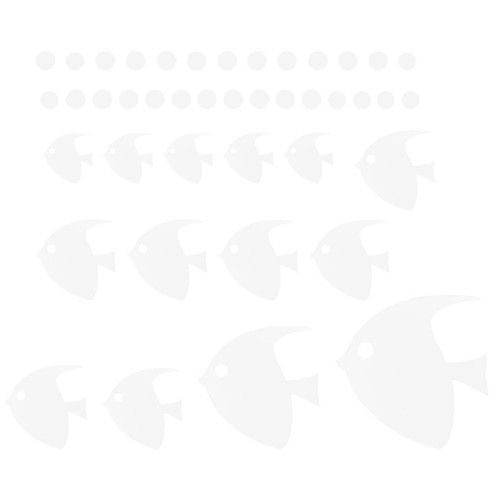 Silver tropical fish - silver,
