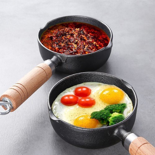 Cast iron milk pot - iron, egg