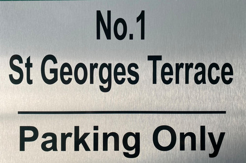 Personalised private parking - private,