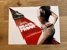 DEATH PROOF 2007 UK MINI QUAD CINEMA POSTER TARANTINO