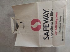 Vintage Safeway Brown Paper