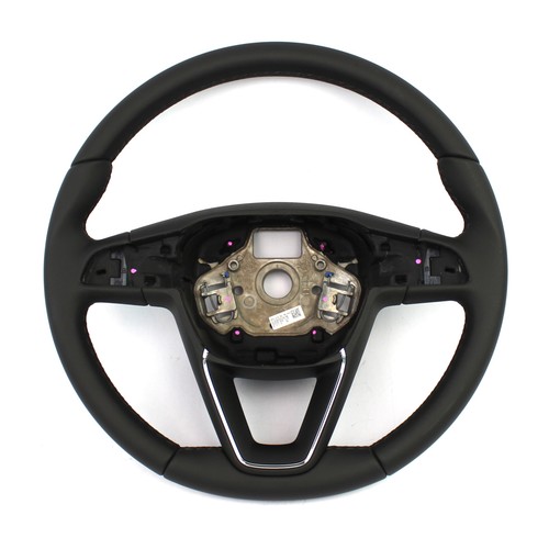 Seat leather steering wheel - steering,