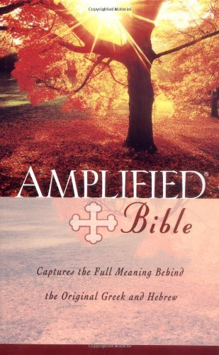 Amplified bible zondervan - amplified,