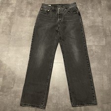 Levi’s 501 Men’s Grey Denim Big E Button Fly Jeans W28 L29