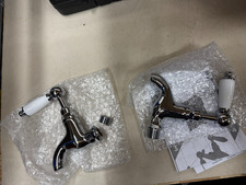 Bristan RS BIB C Renaissance Bib Kitchen Taps, Chrome !! 1 DAMAGED !!