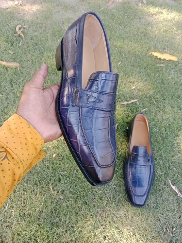 Men handmade crocodile - men's,