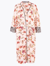 EX M&S COLLECTION TROPICAL PRINT KIMONO DRESSING GOWN, MATCHING PJS AVAILABLE