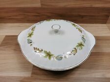 Vintage Ridgway White Mist Sherwood Pattern Lidded Vegetable Serving Tureen 